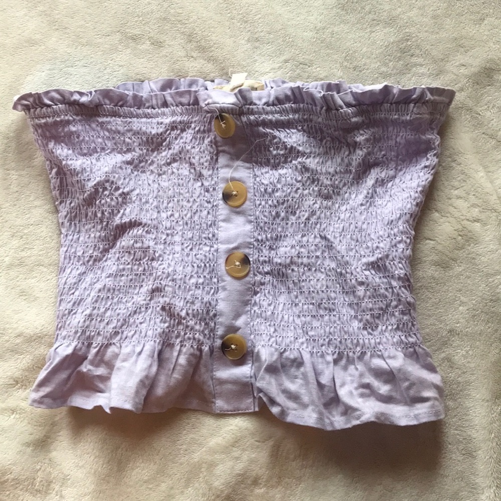Medium Lavender Tube Top